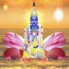 Narayana Lotus Vishnu