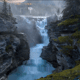 Rock Land Waterfall